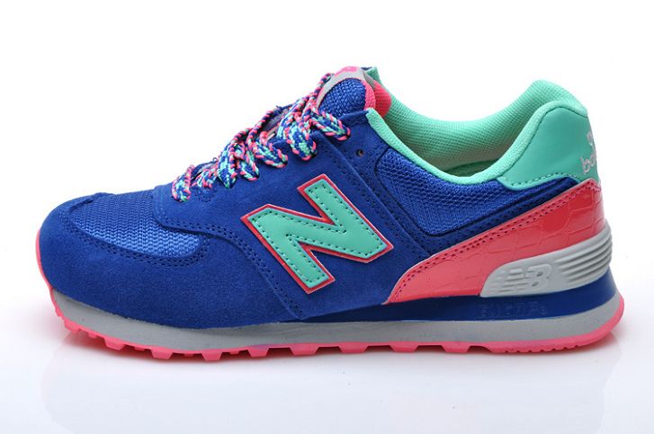 new balance rose bleu vert